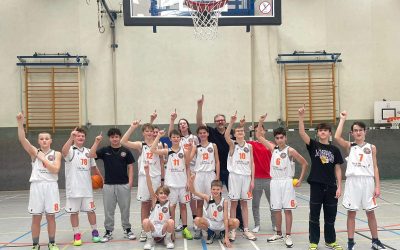 Top Spiel der U14/3m gegen den Tabellen 1. Fastbreak Leverkusen